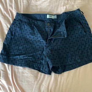 Old navy blue eyelet shorts